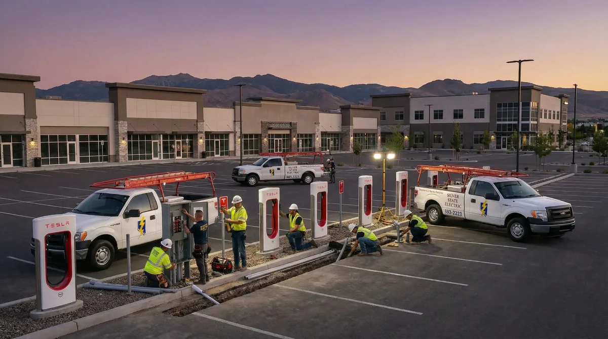 Commercial EV Charging Station Installation Reno NV