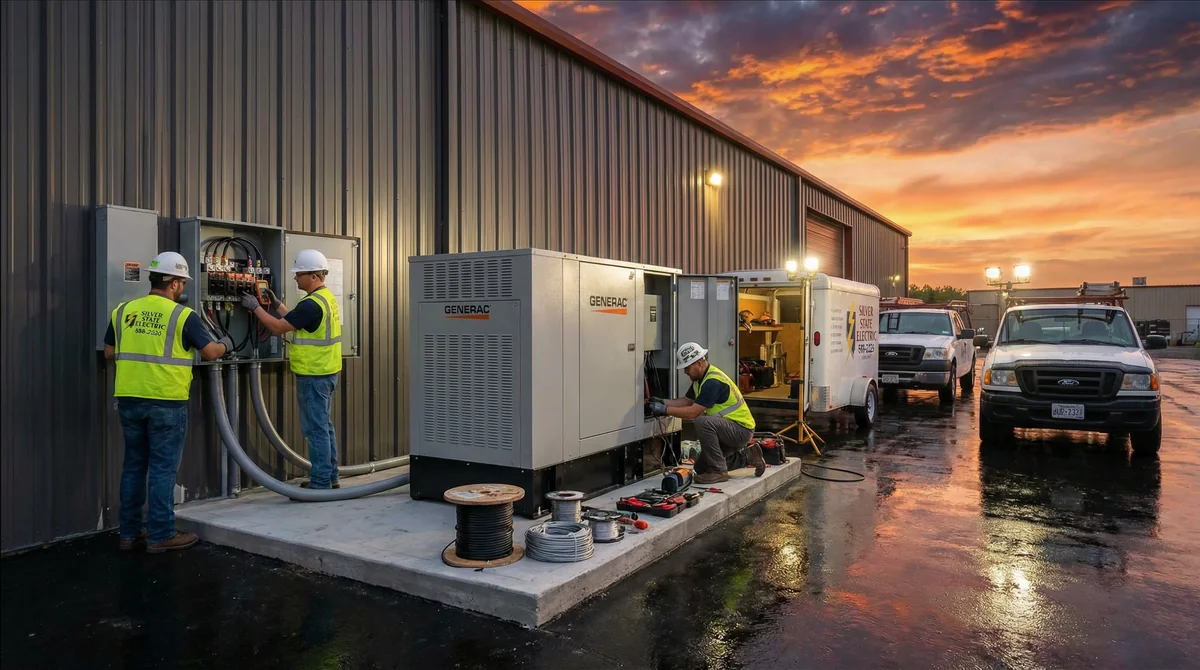 Commercial Generator Installation