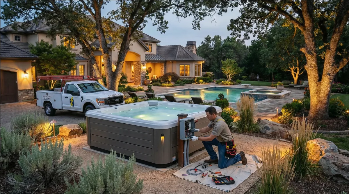 Hot Tub & Spa Dedicated Circuit Wiring